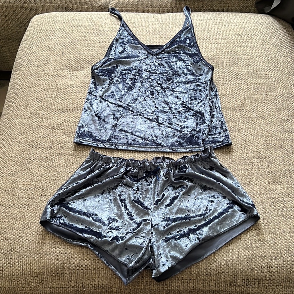 Suede PJ set
